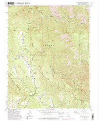 Buckingham Mtn California Historical topographic map, 1:24000 scale, 7.5 X 7.5 Minute, Year 1992