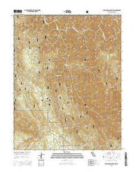 Buckingham Mountain California Current topographic map, 1:24000 scale, 7.5 X 7.5 Minute, Year 2015