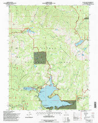 Bucks Lake California Historical topographic map, 1:24000 scale, 7.5 X 7.5 Minute, Year 1994