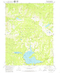 Bucks Lake California Historical topographic map, 1:24000 scale, 7.5 X 7.5 Minute, Year 1979
