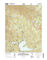 Bucks Lake California Current topographic map, 1:24000 scale, 7.5 X 7.5 Minute, Year 2015