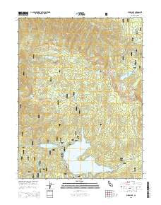 Bucks Lake California Current topographic map, 1:24000 scale, 7.5 X 7.5 Minute, Year 2015