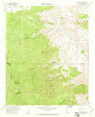 Bucksnort Mtn California Historical topographic map, 1:24000 scale, 7.5 X 7.5 Minute, Year 1960