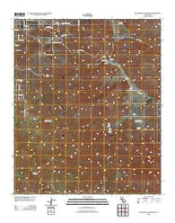 Bucksnort Mountain California Historical topographic map, 1:24000 scale, 7.5 X 7.5 Minute, Year 2012