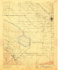 Buena Vista Lake California Historical topographic map, 1:125000 scale, 30 X 30 Minute, Year 1910