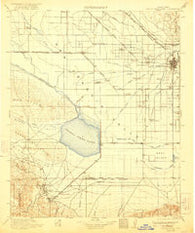 Buena Vista Lake California Historical topographic map, 1:125000 scale, 30 X 30 Minute, Year 1912