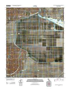 Buena Vista Lake Bed California Historical topographic map, 1:24000 scale, 7.5 X 7.5 Minute, Year 2012