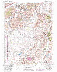 Buffalo Creek California Historical topographic map, 1:24000 scale, 7.5 X 7.5 Minute, Year 1967