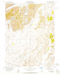 Buffalo Creek California Historical topographic map, 1:24000 scale, 7.5 X 7.5 Minute, Year 1954