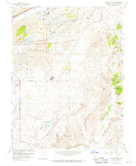Buffalo Creek California Historical topographic map, 1:24000 scale, 7.5 X 7.5 Minute, Year 1967