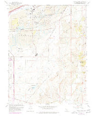 Buffalo Creek California Historical topographic map, 1:24000 scale, 7.5 X 7.5 Minute, Year 1967