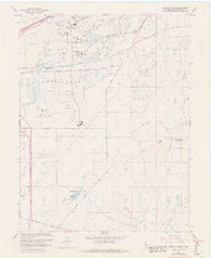 Buffalo Creek California Historical topographic map, 1:24000 scale, 7.5 X 7.5 Minute, Year 1967