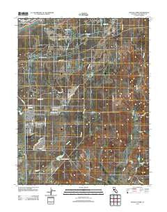 Buffalo Creek California Historical topographic map, 1:24000 scale, 7.5 X 7.5 Minute, Year 2012