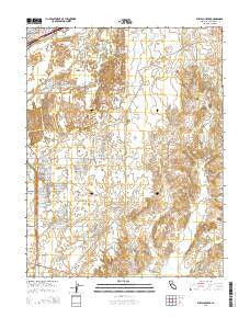 Buffalo Creek California Current topographic map, 1:24000 scale, 7.5 X 7.5 Minute, Year 2015