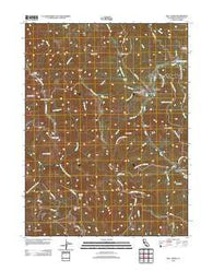 Bull Creek California Historical topographic map, 1:24000 scale, 7.5 X 7.5 Minute, Year 2012