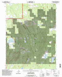 Bullard Lake California Historical topographic map, 1:24000 scale, 7.5 X 7.5 Minute, Year 1995