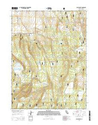 Bullard Lake California Current topographic map, 1:24000 scale, 7.5 X 7.5 Minute, Year 2015