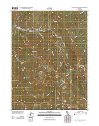 Bully Choop Mountain California Historical topographic map, 1:24000 scale, 7.5 X 7.5 Minute, Year 2012