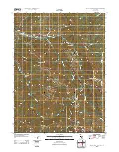 Bully Choop Mountain California Historical topographic map, 1:24000 scale, 7.5 X 7.5 Minute, Year 2012