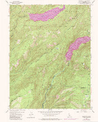 Bunker Hill California Historical topographic map, 1:24000 scale, 7.5 X 7.5 Minute, Year 1953