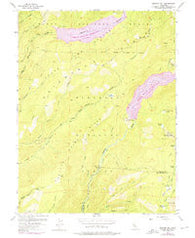 Bunker Hill California Historical topographic map, 1:24000 scale, 7.5 X 7.5 Minute, Year 1953