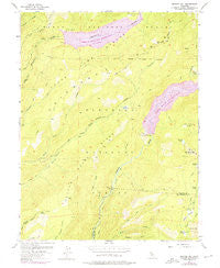 Bunker Hill California Historical topographic map, 1:24000 scale, 7.5 X 7.5 Minute, Year 1953