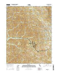 Burbeck California Current topographic map, 1:24000 scale, 7.5 X 7.5 Minute, Year 2015
