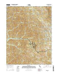 Burbeck California Current topographic map, 1:24000 scale, 7.5 X 7.5 Minute, Year 2015