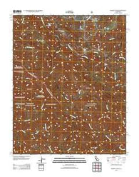 Burnett Peak California Historical topographic map, 1:24000 scale, 7.5 X 7.5 Minute, Year 2012