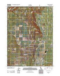 Burney California Historical topographic map, 1:24000 scale, 7.5 X 7.5 Minute, Year 2012