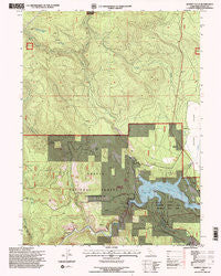 Burney Falls California Historical topographic map, 1:24000 scale, 7.5 X 7.5 Minute, Year 1995