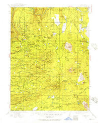 Burney California Historical topographic map, 1:125000 scale, 30 X 30 Minute, Year 1935