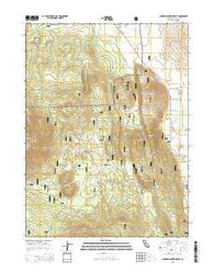 Burney Mountain East California Current topographic map, 1:24000 scale, 7.5 X 7.5 Minute, Year 2015