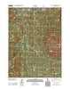 Burney Mountain West California Historical topographic map, 1:24000 scale, 7.5 X 7.5 Minute, Year 2012