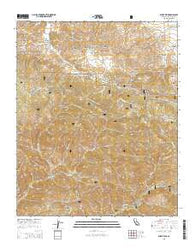 Burnt Peak California Current topographic map, 1:24000 scale, 7.5 X 7.5 Minute, Year 2015