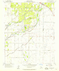 Burris Park California Historical topographic map, 1:24000 scale, 7.5 X 7.5 Minute, Year 1954
