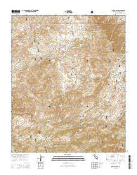 Butler Peak California Current topographic map, 1:24000 scale, 7.5 X 7.5 Minute, Year 2015