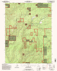 Butte Meadows California Historical topographic map, 1:24000 scale, 7.5 X 7.5 Minute, Year 1995