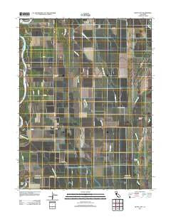 Butte City California Historical topographic map, 1:24000 scale, 7.5 X 7.5 Minute, Year 2012