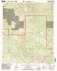 Butterfly Peak California Historical topographic map, 1:24000 scale, 7.5 X 7.5 Minute, Year 1996