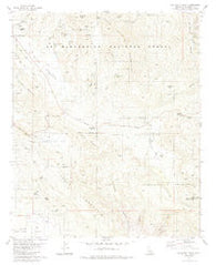 Butterfly Peak California Historical topographic map, 1:24000 scale, 7.5 X 7.5 Minute, Year 1981