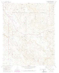Butterfly Peak California Historical topographic map, 1:24000 scale, 7.5 X 7.5 Minute, Year 1981