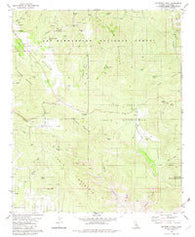 Butterfly Peak California Historical topographic map, 1:24000 scale, 7.5 X 7.5 Minute, Year 1981