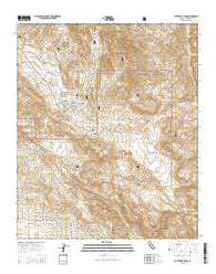 Butterfly Peak California Current topographic map, 1:24000 scale, 7.5 X 7.5 Minute, Year 2015