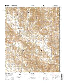 Butterfly Peak California Current topographic map, 1:24000 scale, 7.5 X 7.5 Minute, Year 2015