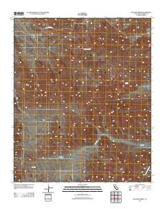 Buzzard Spring California Historical topographic map, 1:24000 scale, 7.5 X 7.5 Minute, Year 2012