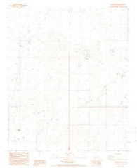 Buzzards Peak California Historical topographic map, 1:24000 scale, 7.5 X 7.5 Minute, Year 1988
