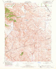 Byron Hot Springs California Historical topographic map, 1:24000 scale, 7.5 X 7.5 Minute, Year 1953