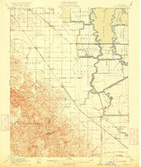 Byron California Historical topographic map, 1:62500 scale, 15 X 15 Minute, Year 1916