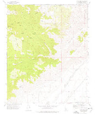 Cache Peak California Historical topographic map, 1:24000 scale, 7.5 X 7.5 Minute, Year 1973